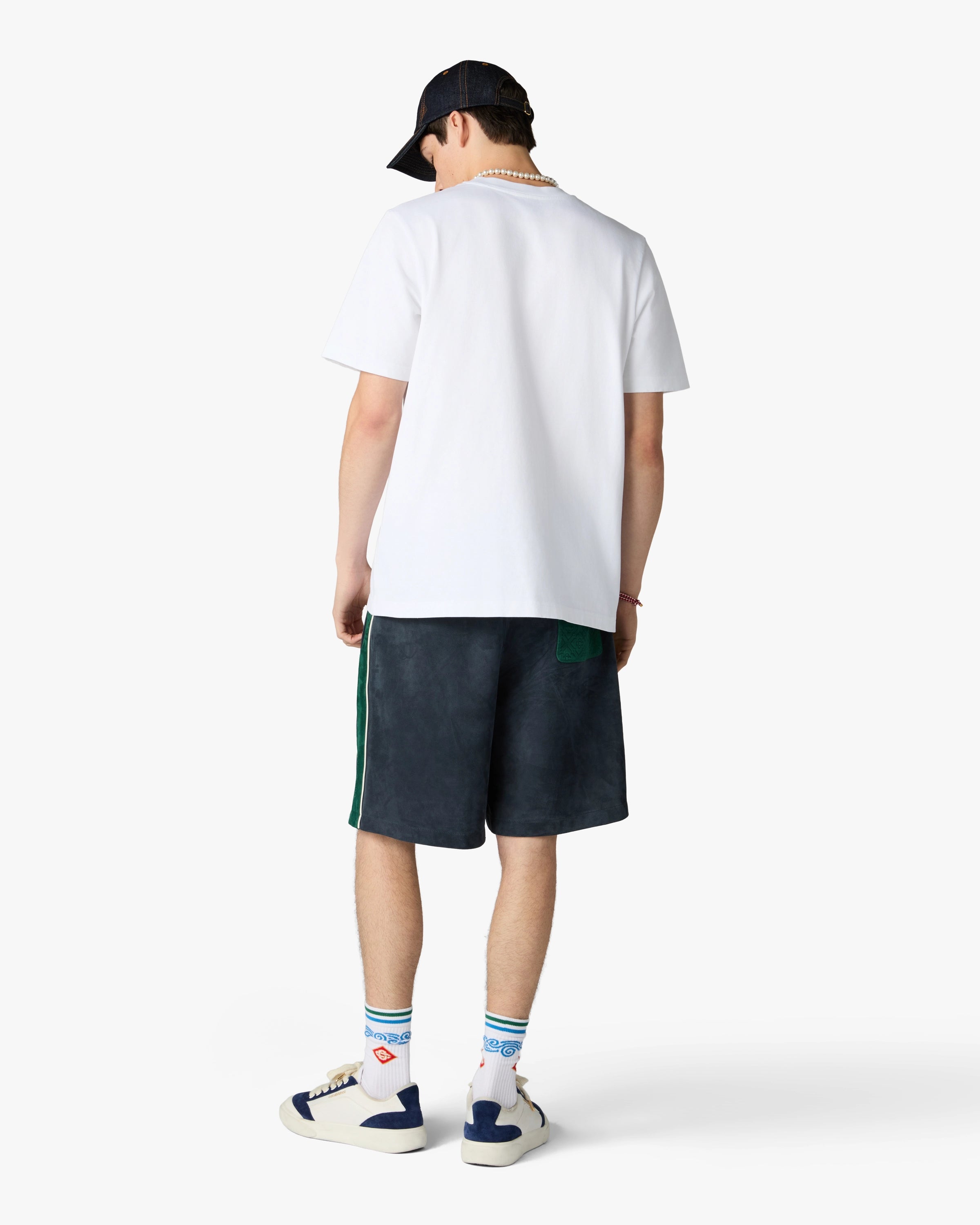 White Sport Type Short Sleeve T-Shirt