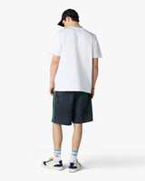 White Sport Type Short Sleeve T-Shirt