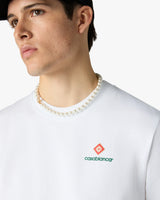 White Sport Type Short Sleeve T-Shirt