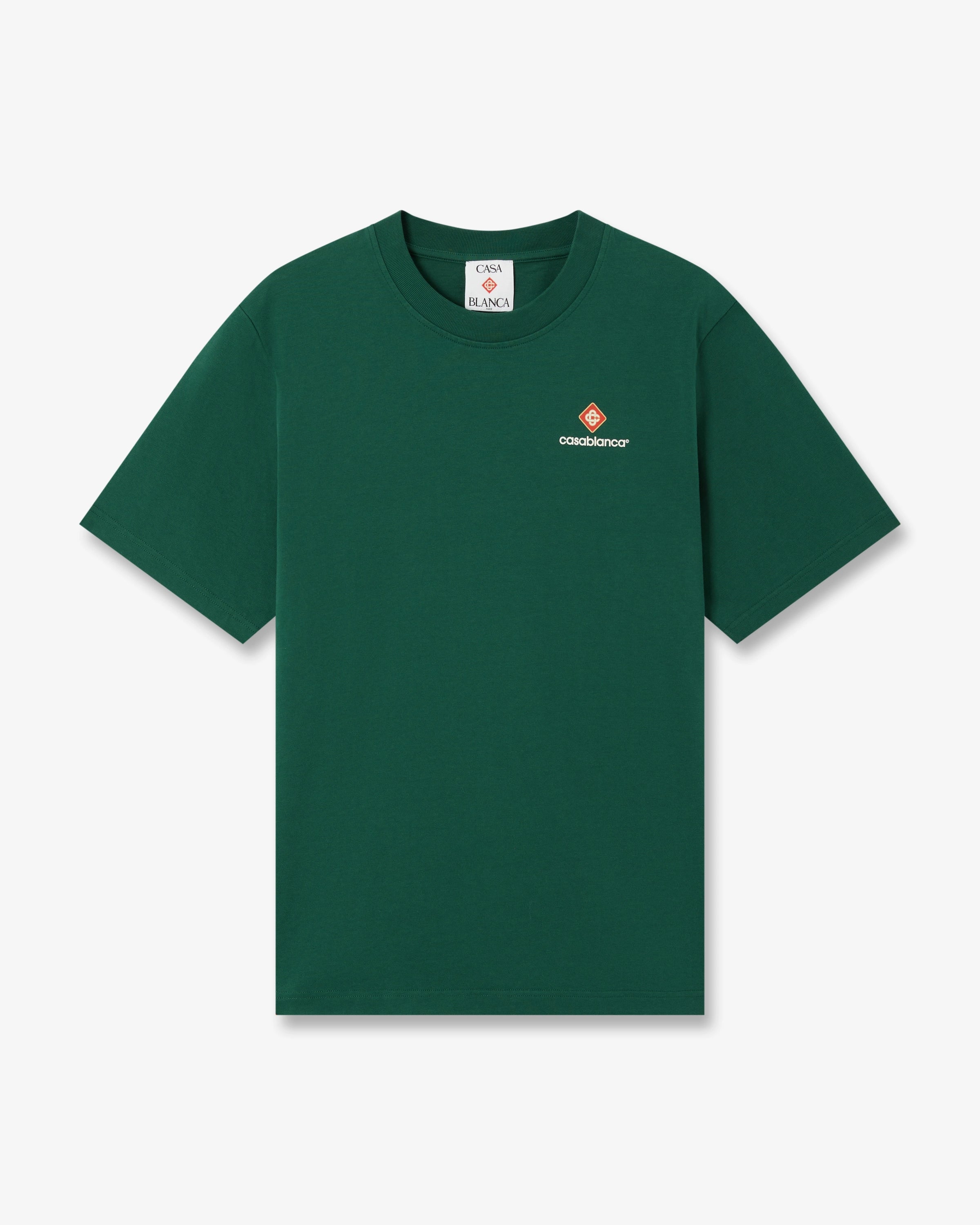 Green Sport Type Short Sleeve T-Shirt