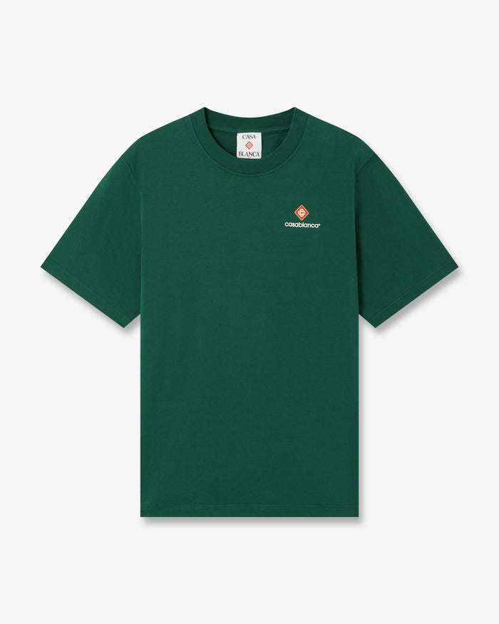 Green Sport Type Short Sleeve T-Shirt