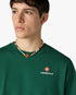 Green Sport Type Short Sleeve T-Shirt