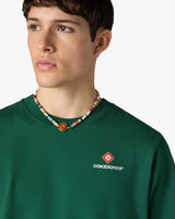 Green Sport Type Short Sleeve T-Shirt