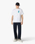 White & Mint L'Arche Short Sleeve T-Shirt