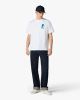 White & Mint L'Arche Short Sleeve T-Shirt