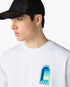 White & Mint L'Arche Short Sleeve T-Shirt