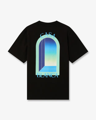 Black & Mint L'Arche Short Sleeve T-Shirt