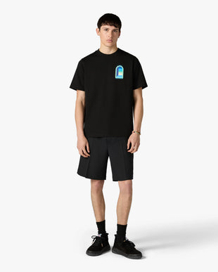 Black & Mint L'Arche Short Sleeve T-Shirt