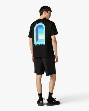 Black & Mint L'Arche Short Sleeve T-Shirt