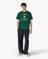 Green Casablanca Diamond Logo Short Sleeve T-Shirt