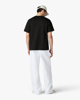 Black Tennis Club Icon Pyramid Abduction Short Sleeve T-Shirt