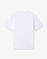 White Casablanca Diamond Logo Short Sleeve T-Shirt