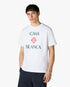 White Casablanca Diamond Logo Short Sleeve T-Shirt