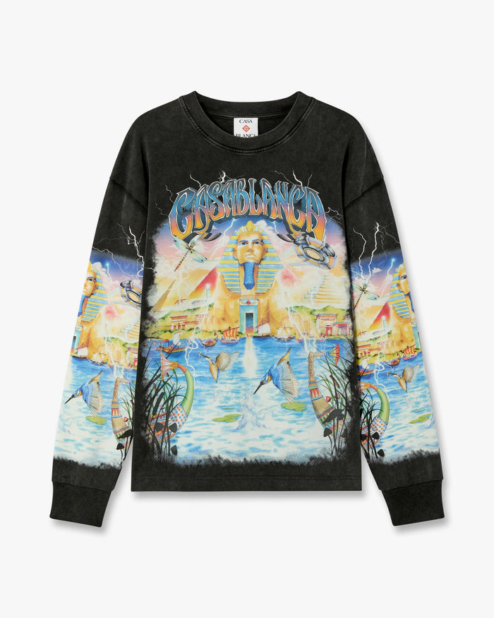Black Egypt As It Was Long Sleeve T-Shirt
