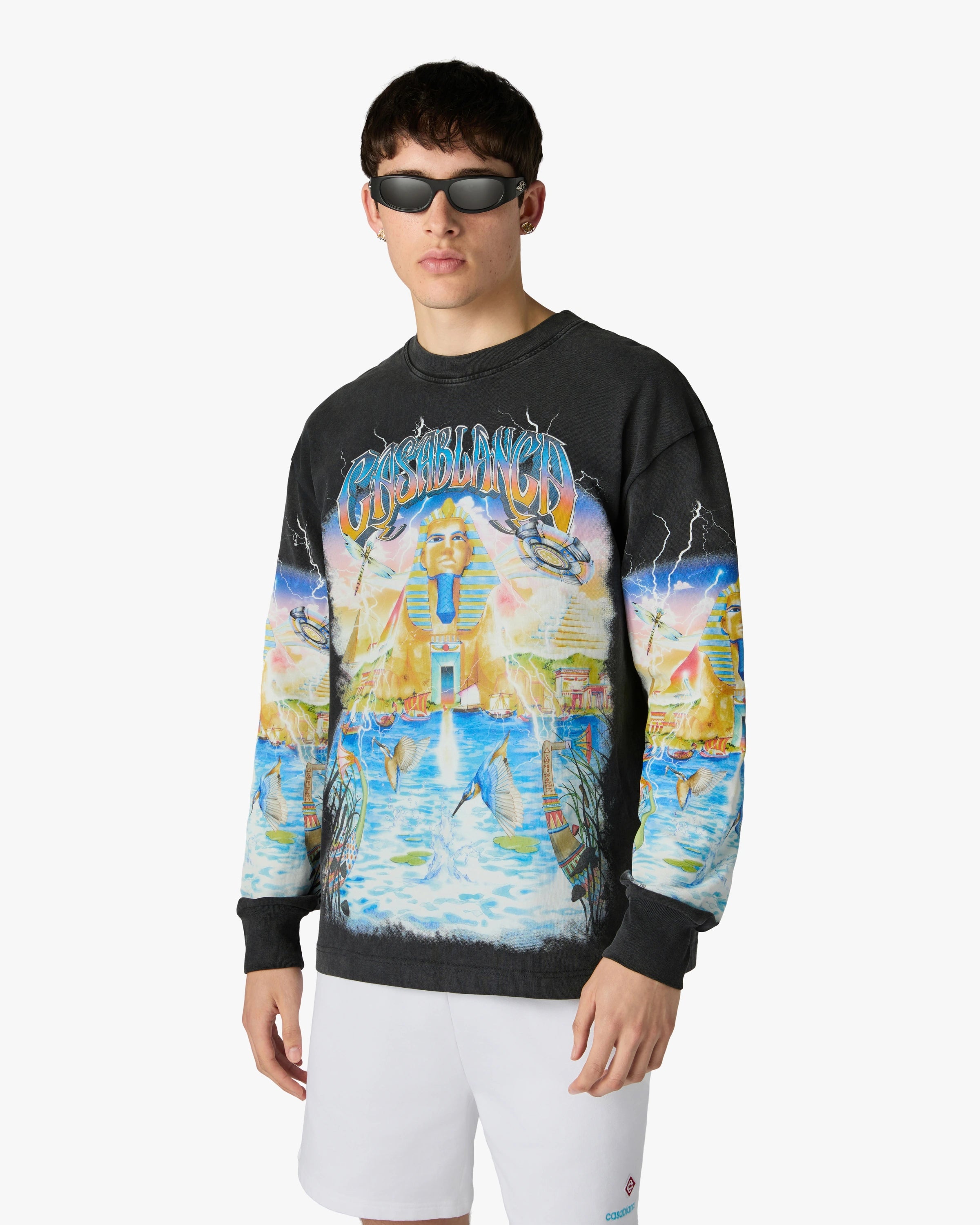 Black Egypt As It Was Long Sleeve T-Shirt