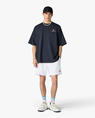 Navy Sport Type Oversized Short Sleeve T-Shirt