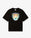 Black Airspray Oversized Short Sleeve T-Shirt