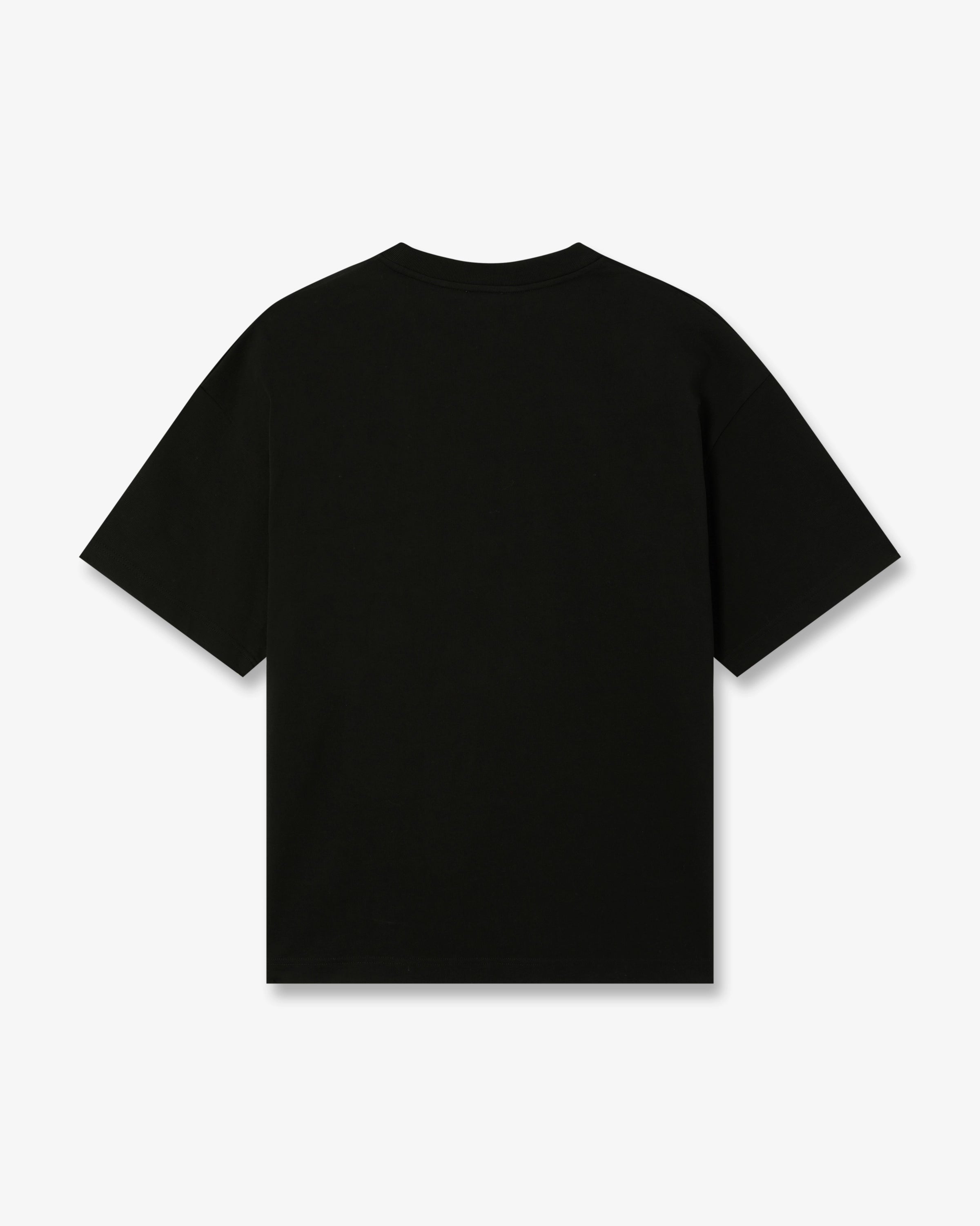 Black Airspray Oversized Short Sleeve T-Shirt