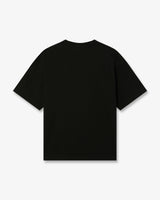 Black Airspray Oversized Short Sleeve T-Shirt