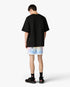 Black Airspray Oversized Short Sleeve T-Shirt