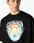 Black Airspray Oversized Short Sleeve T-Shirt
