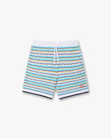 Multicolour Crochet Tuck Stitch Shorts