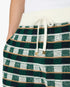 Green Crochet Mosaic Shorts