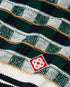 Green Crochet Mosaic Shorts