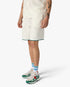 White Palm Tree Emblem Crochet Shorts