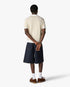 Beige Knit Logo Short Sleeve Polo Shirt
