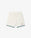 White Boucle Shorts