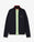 Navy Merino Track Jacket