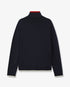 Navy Merino Track Jacket