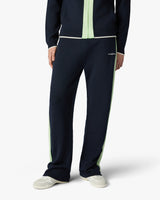 Navy Merino Track Trousers