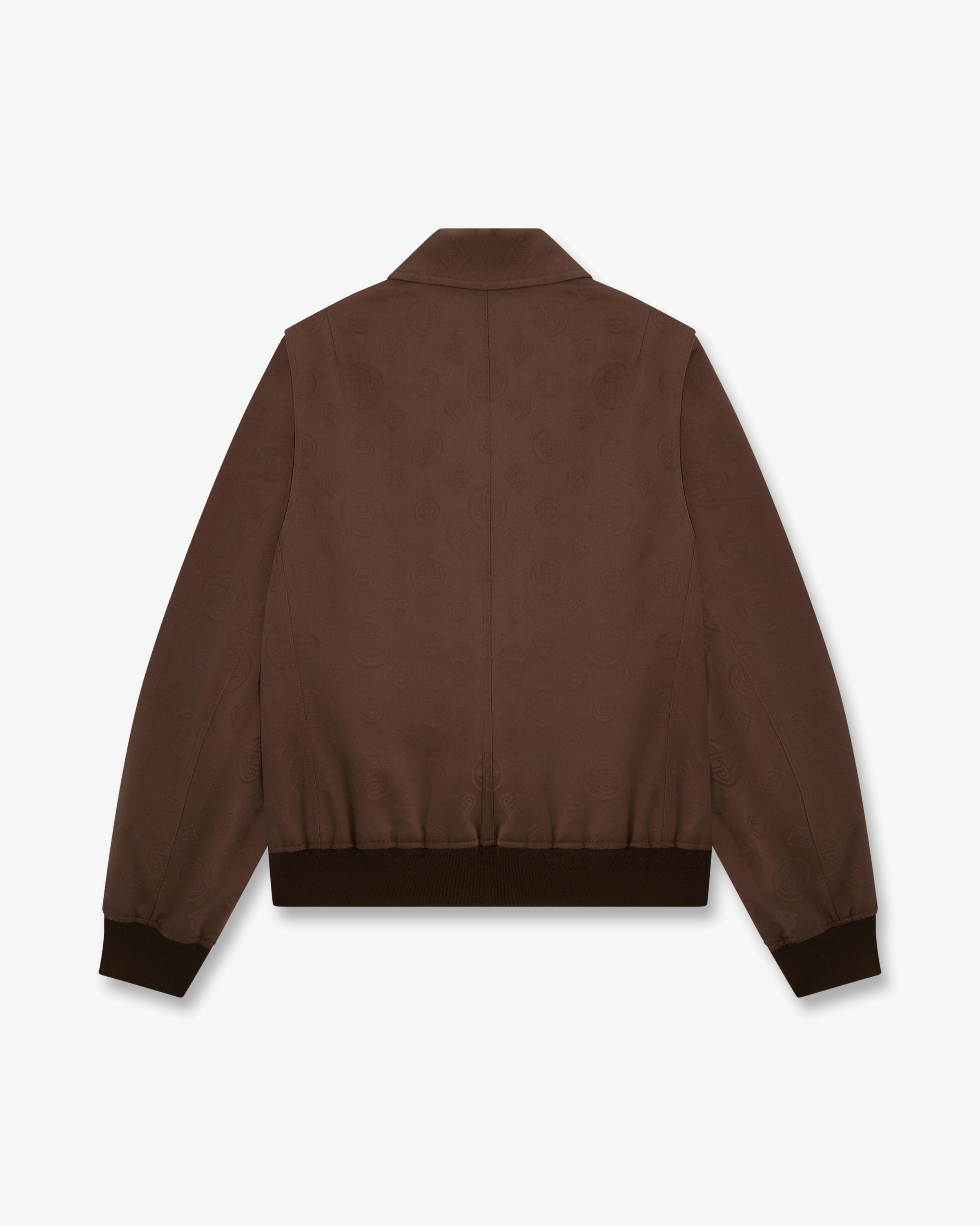 Dark Brown Monogram Cotton Blouson