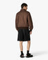 Dark Brown Monogram Cotton Blouson