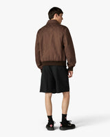 Dark Brown Monogram Cotton Blouson