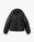 Black Quilted Down Puffer Jacket