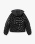 Black Quilted Down Puffer Jacket