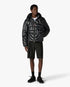 Black Quilted Down Puffer Jacket
