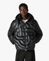 Black Quilted Down Puffer Jacket