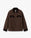 Dark Brown Workwear Safari Jacket