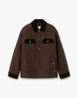 Dark Brown Workwear Safari Jacket