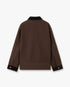 Dark Brown Workwear Safari Jacket
