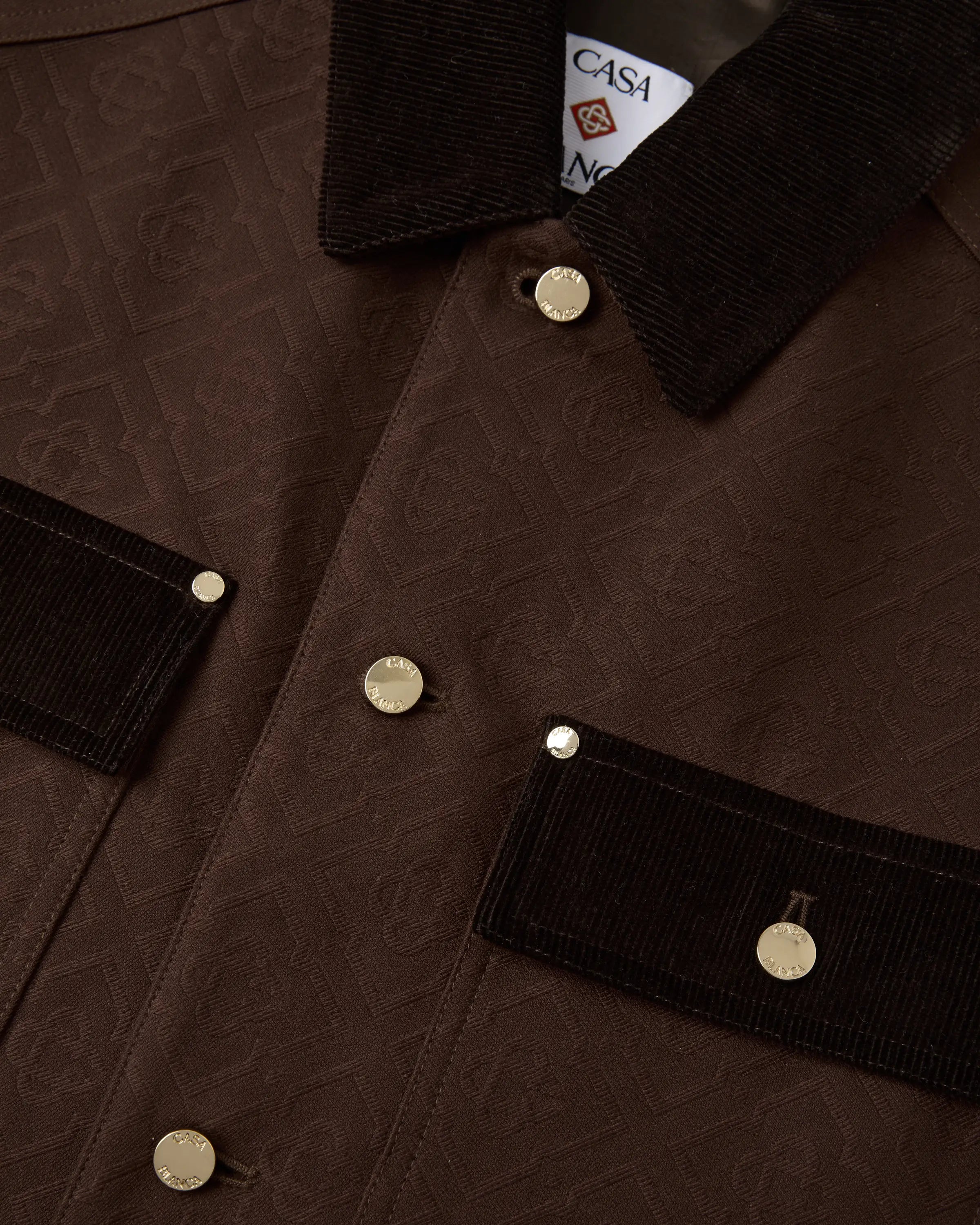 Dark Brown Workwear Safari Jacket