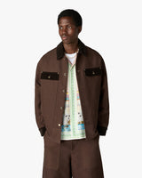 Dark Brown Workwear Safari Jacket
