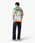 Multicolour Airspray Short Sleeve Silk Shirt