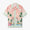 Pink Ethereal Short Sleeve Silk Shirt