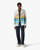 Multicolour Egypt As It Was Long Sleeve Linen Shirt