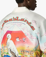 Multicolour Egypt As It Was Long Sleeve Linen Shirt